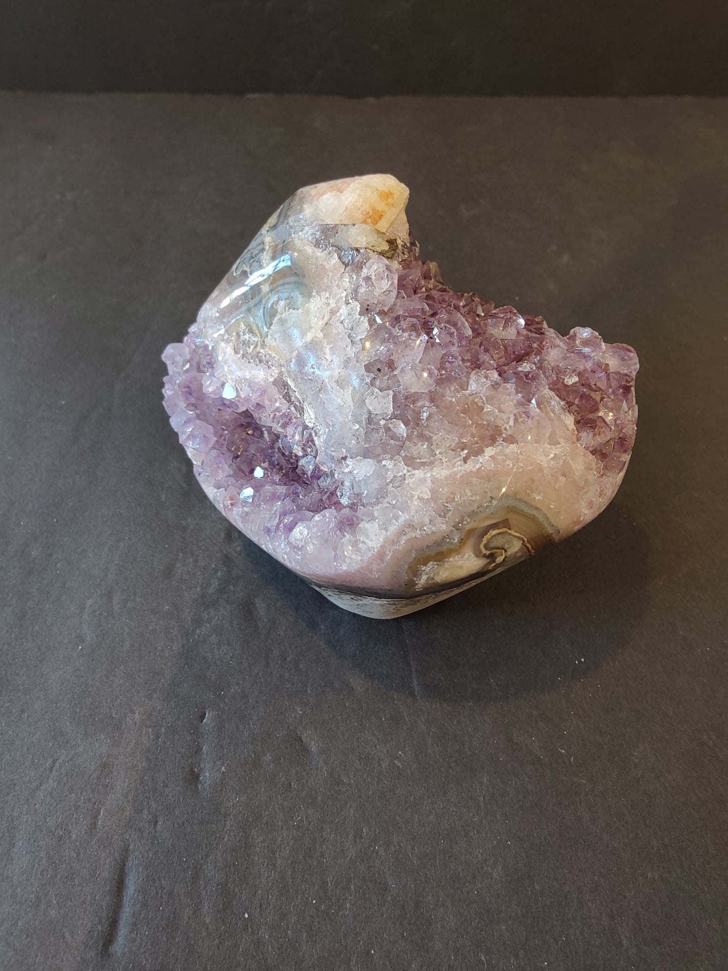 Amethyst Cut Base Geode