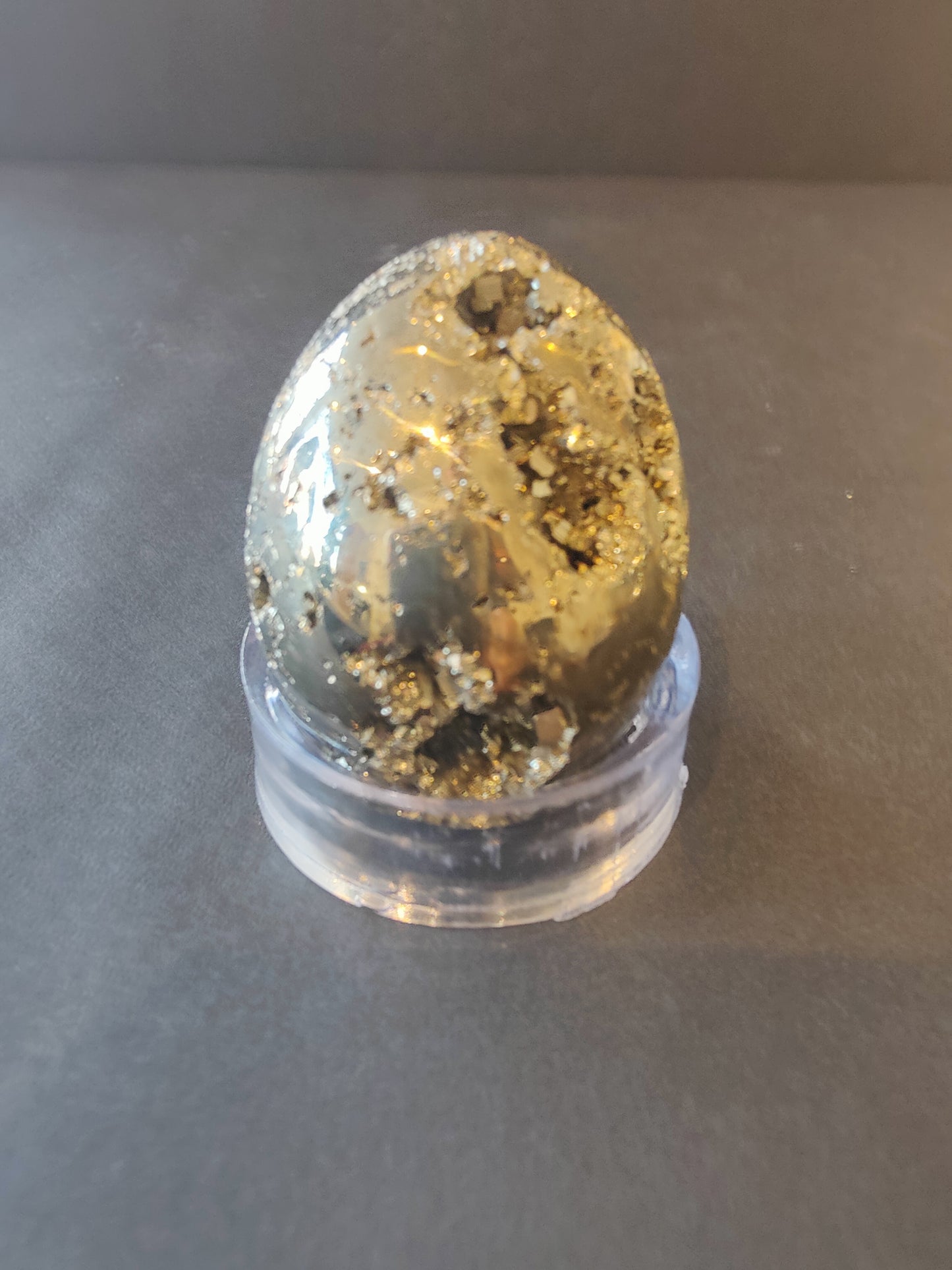 Polished Pyrite Spheres, Eggs, & Hearts