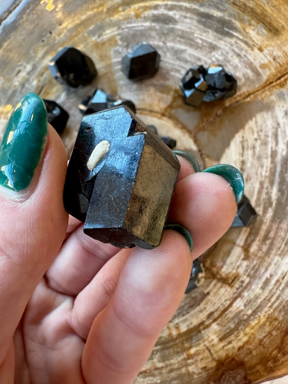 Melanite Garnet (SM) from Kayes Region, Mali, Africa