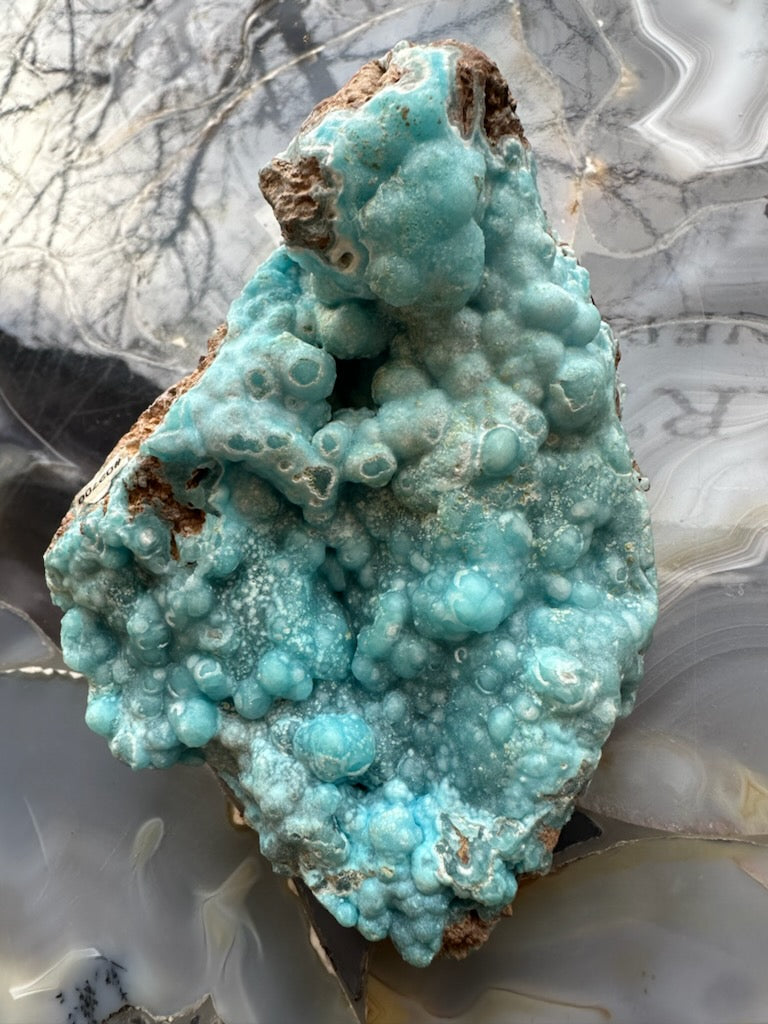 Botryoidal Blue Hemimorphite 0.5 kg