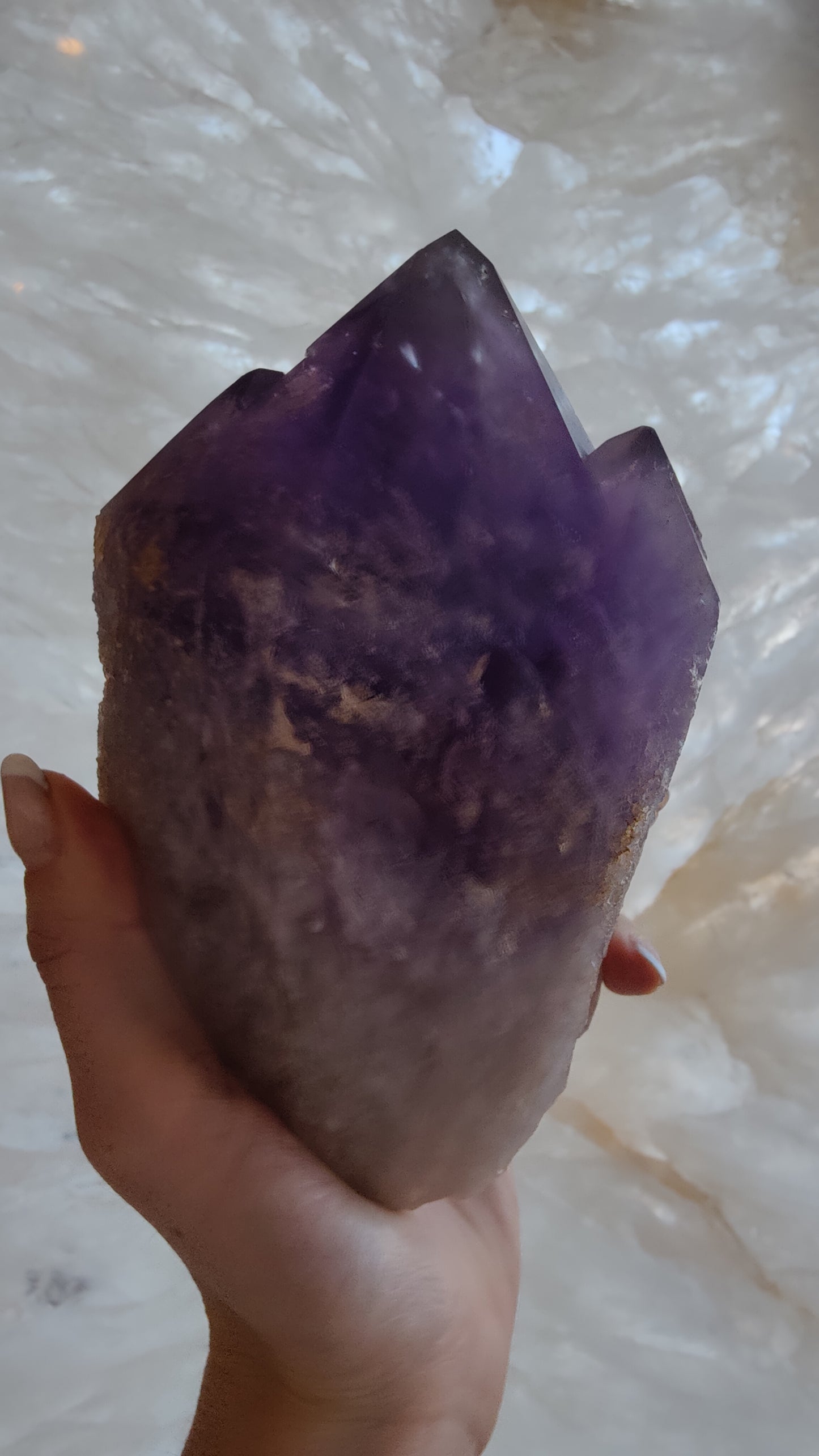 Amethyst Point (L) from Bolivia
