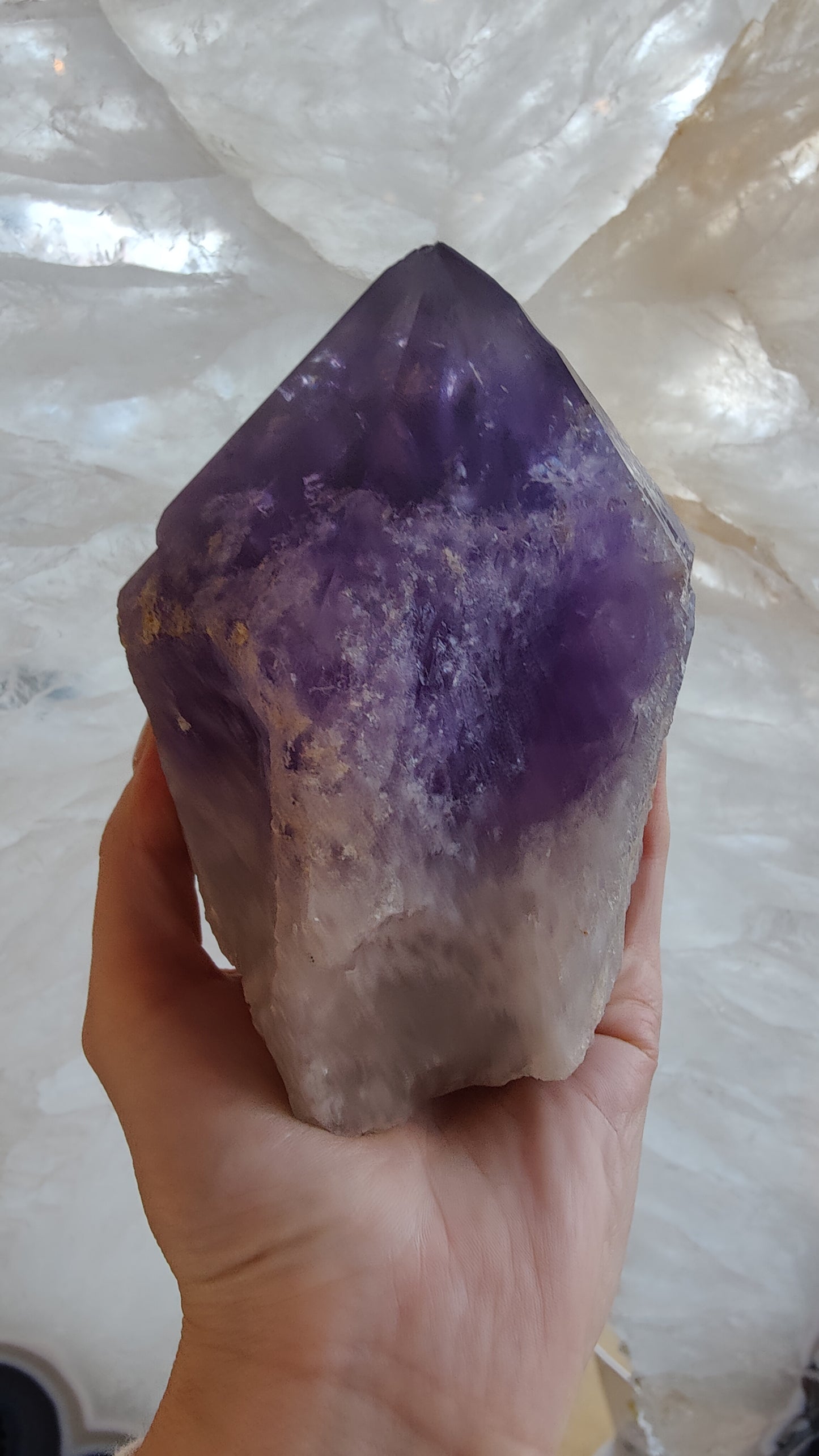Amethyst Point (L) from Bolivia