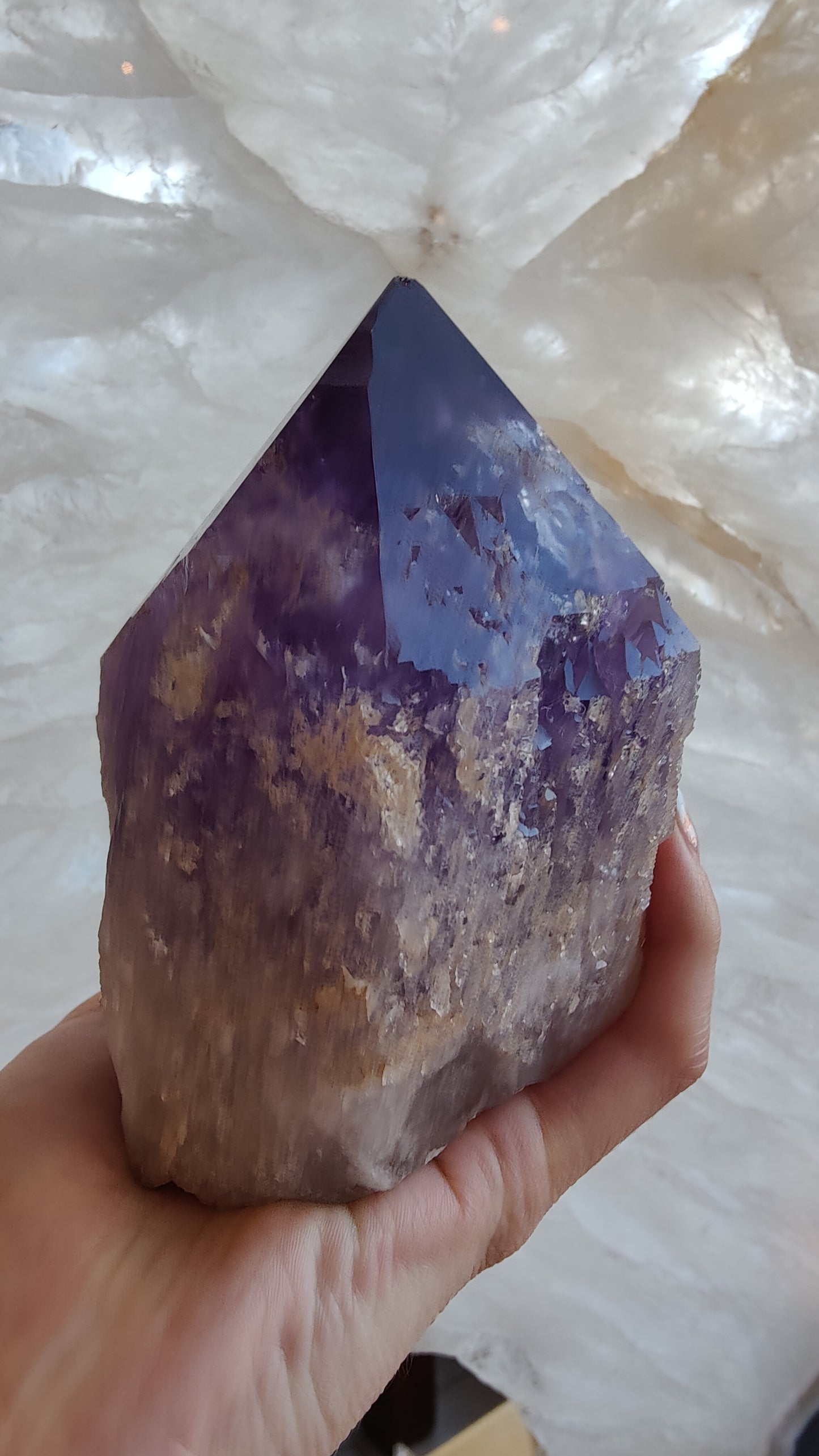 Amethyst Point (L) from Bolivia
