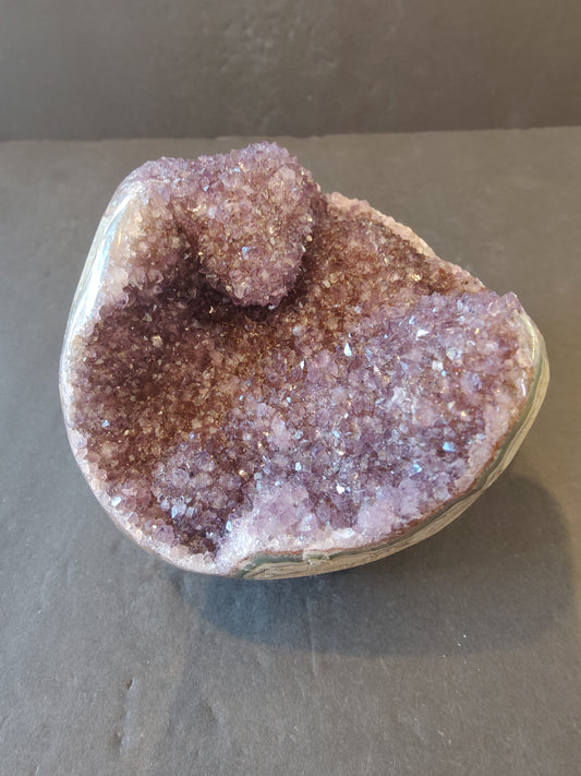 Amethyst Cut Base Geode