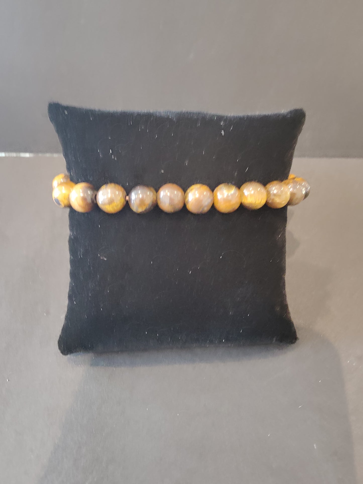 Beaded Stone Bracelet 8mm
