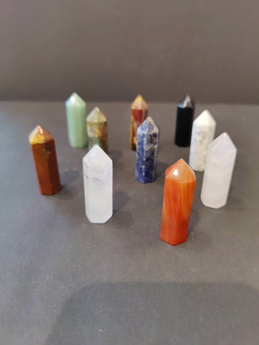 Crystal Cut Base Tower Sculpture