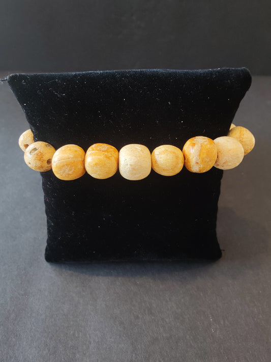 Palo Santo Wood Beaded Bracelet 8mm
