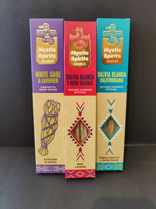 Mystic Spirits White Sage Smudge Incense 8pk