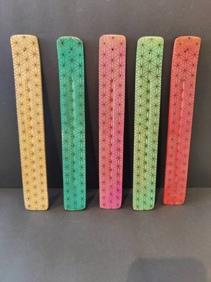 Wood Printed Incense Burner