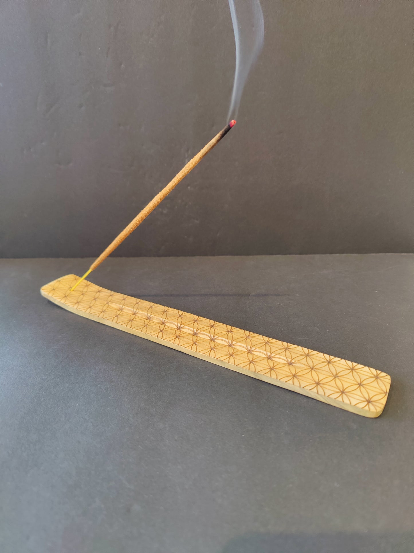 Wood Printed Incense Burner