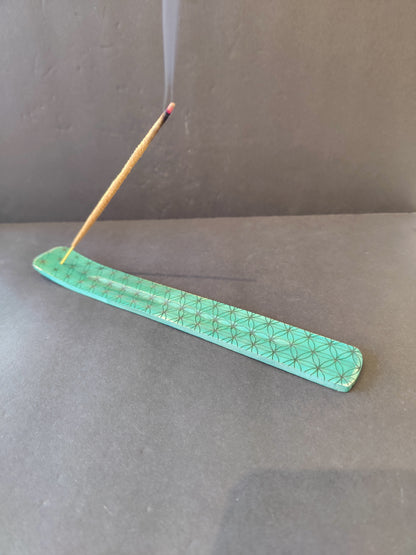 Wood Printed Incense Burner