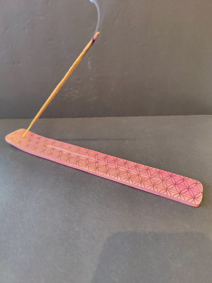 Wood Printed Incense Burner