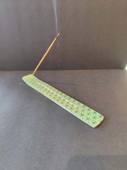 Wood Printed Incense Burner