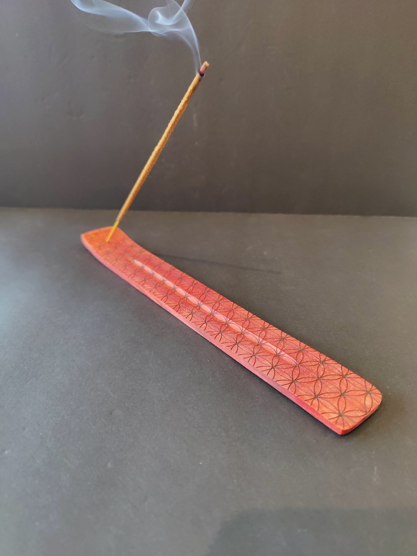 Wood Printed Incense Burner
