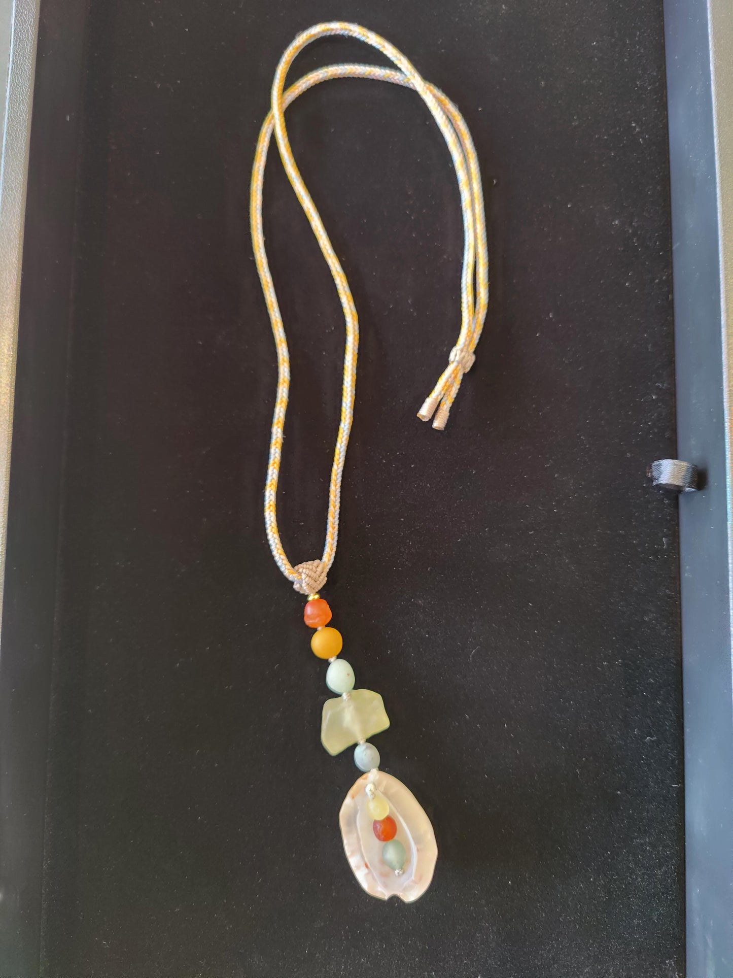 Gobi Desert Agate Necklace and Pendant