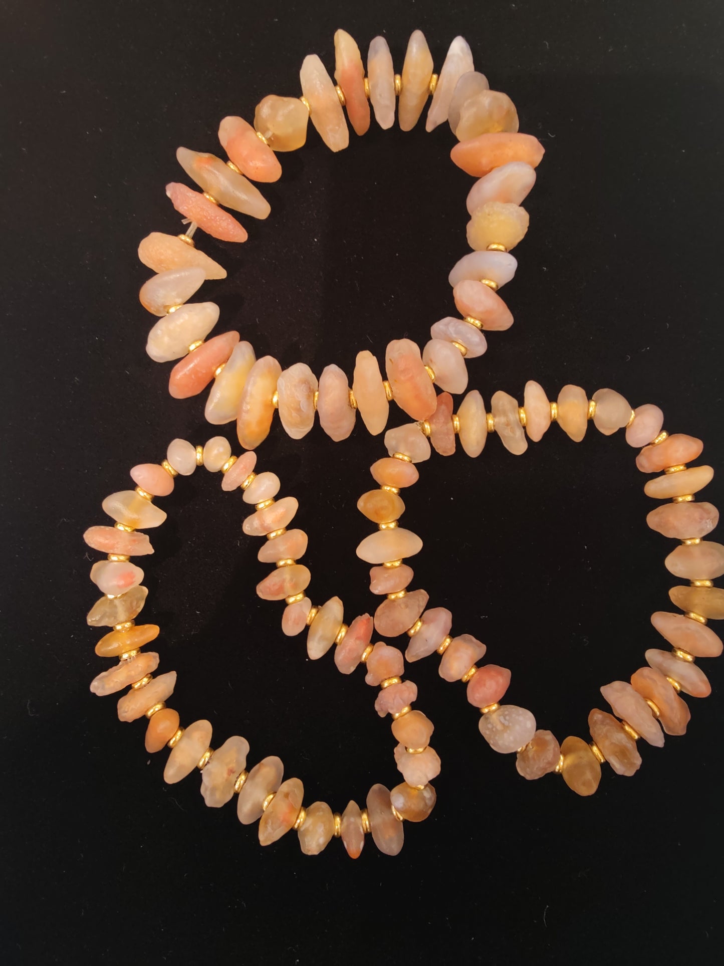 Gobi Desert Agate Beaded Bracelet, Gobi Desert, China