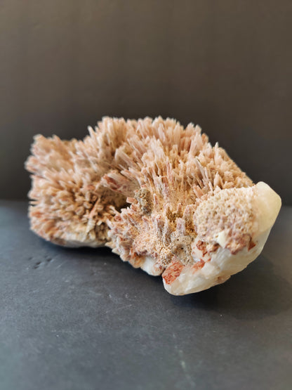 Red Mordenite with Stilbite Specimen 945g