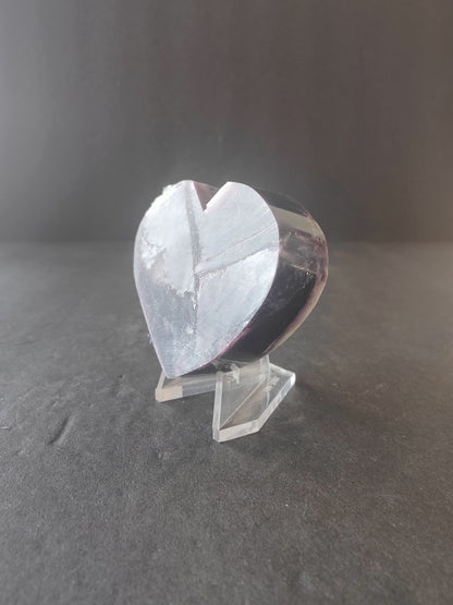 Lepidolite Tower & Heart Sculptures