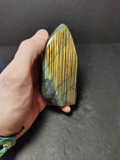 Polished Labradorite Free Form Sculpture