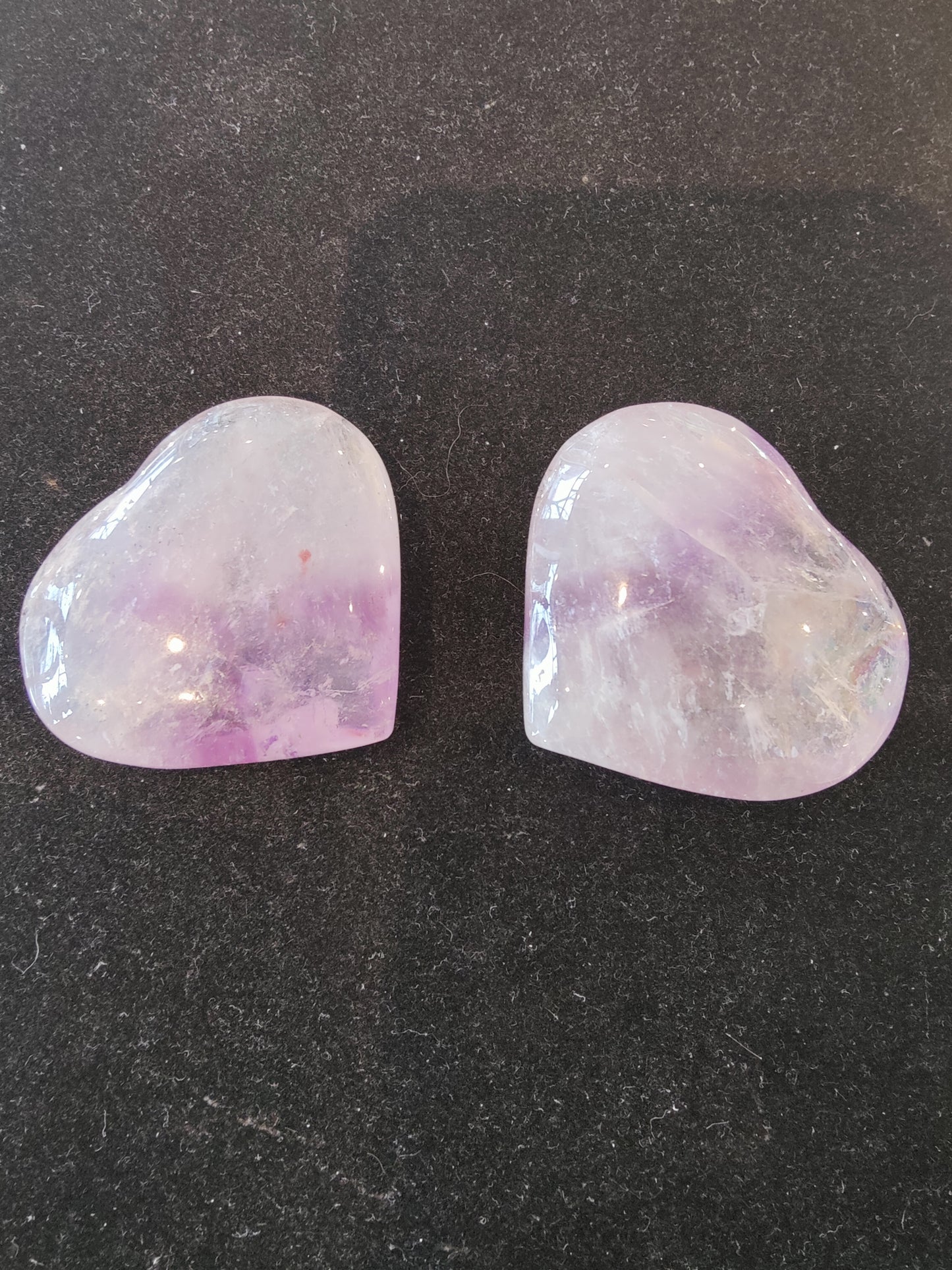 Amethyst Polished Heart Sculpture
