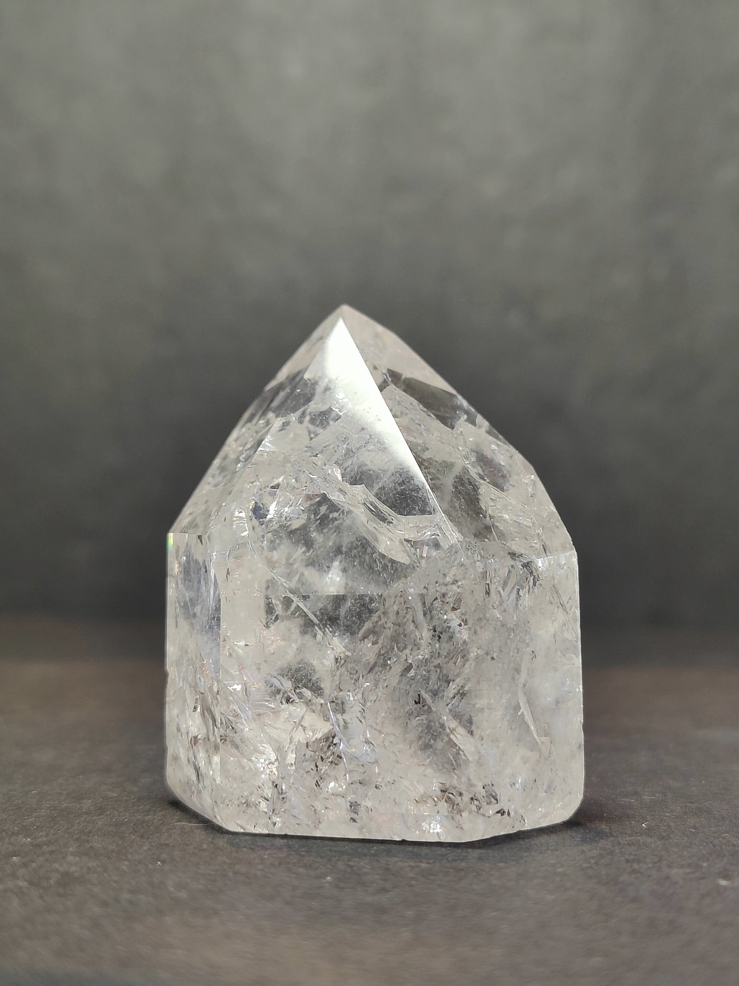 Crackle Quartz Point
