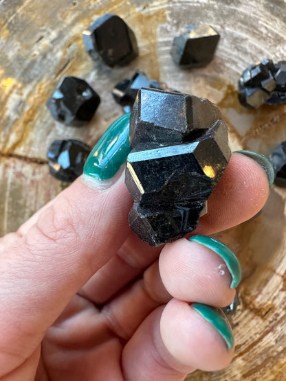 Melanite Garnet (SM) from Kayes Region, Mali, Africa