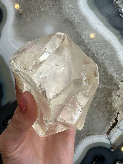 Golden Calcite Crystal from India