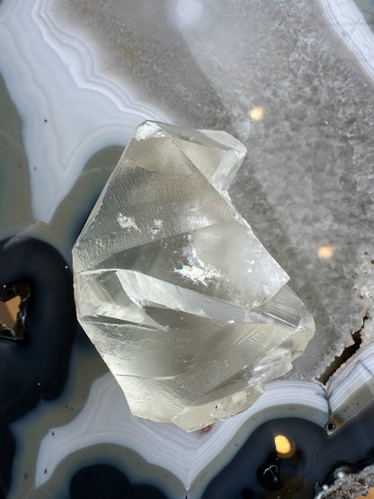 Golden Calcite Crystal from India