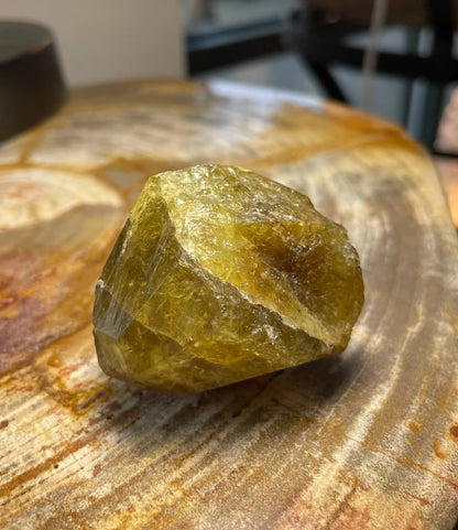 Yellow/Green Grossular Garnet from Kayes Region, Mali, Africa