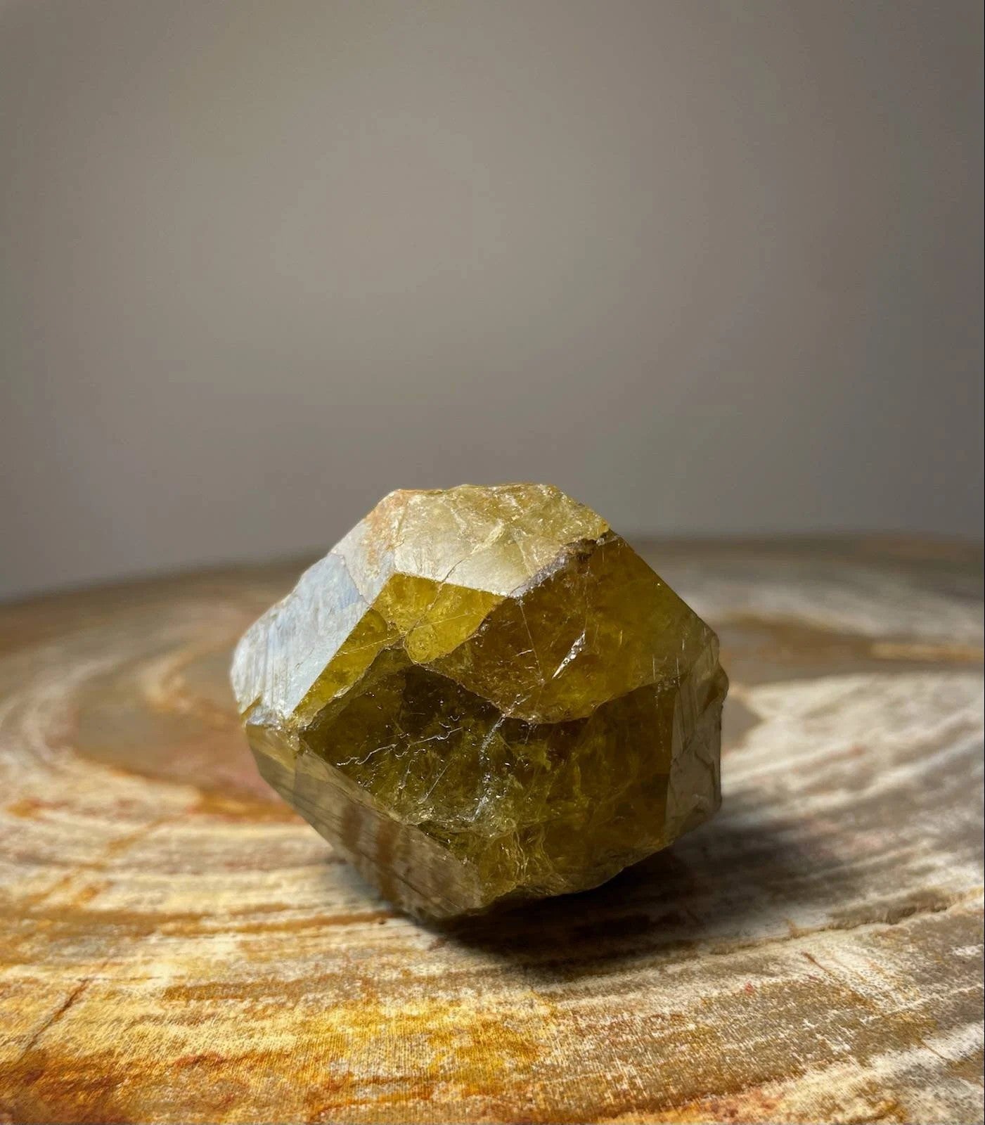 Yellow/Green Grossular Garnet from Kayes Region, Mali, Africa