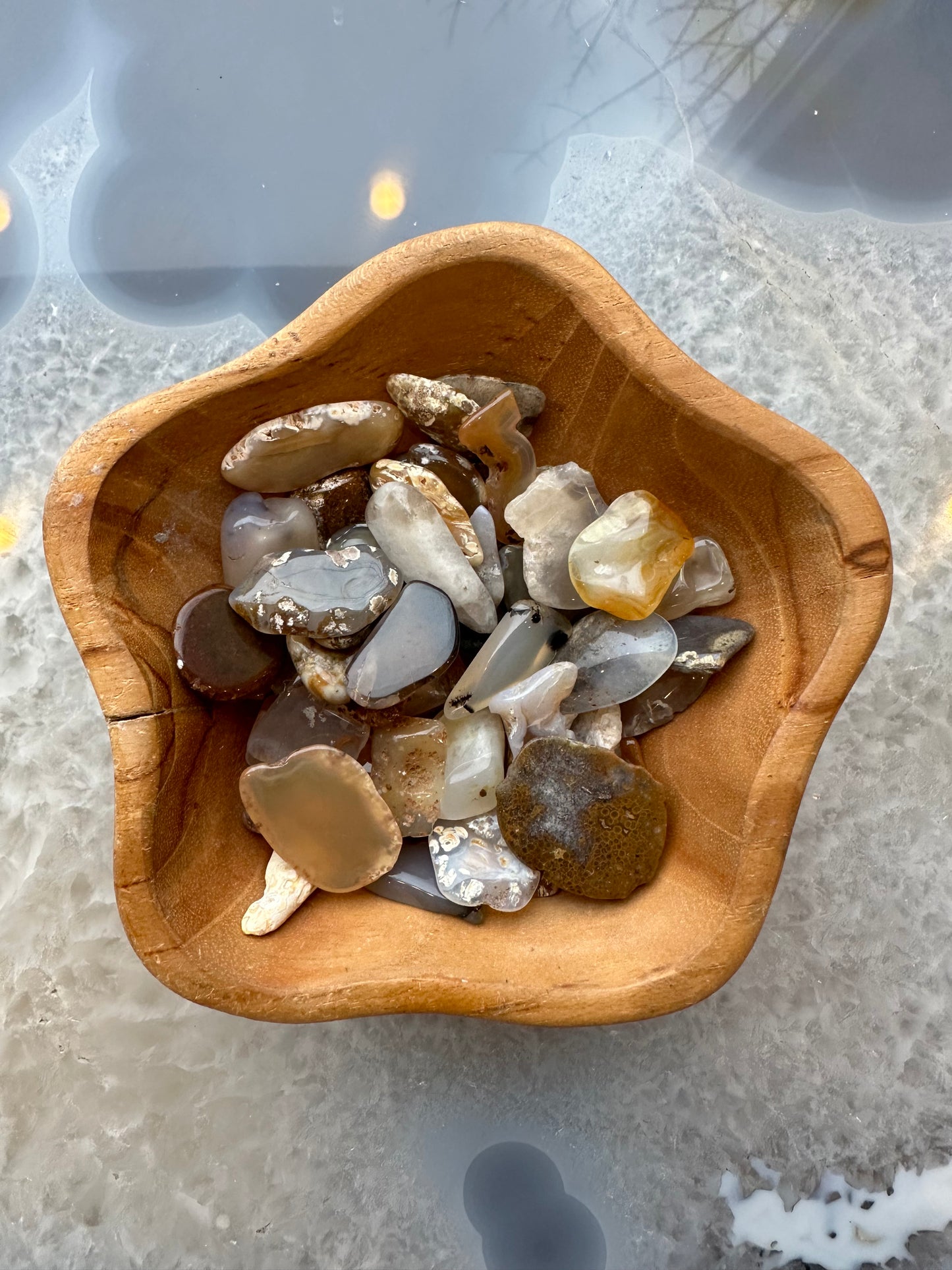 Assorted Polished Agate Pieces