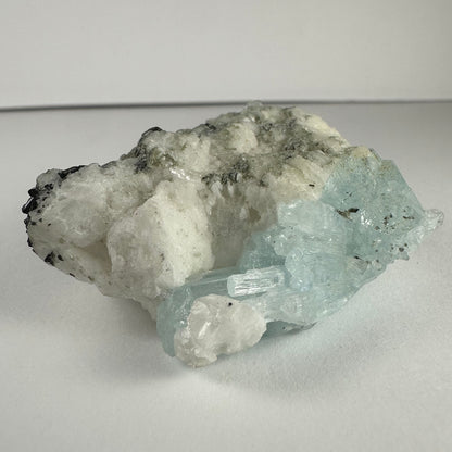 Aquamarine with Albite and Tourmaline Shigar Valley, Skardu, Pakistan