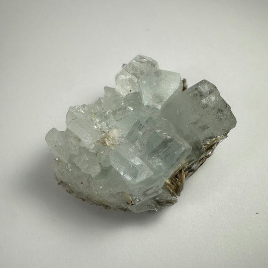 Aquamarine with Muscovite and Albite Shigar Valley, Skardu, Pakistan