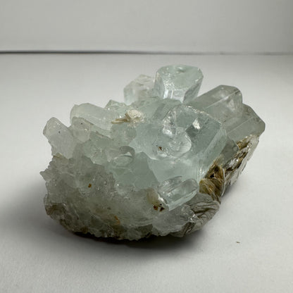 Aquamarine with Muscovite and Albite Shigar Valley, Skardu, Pakistan