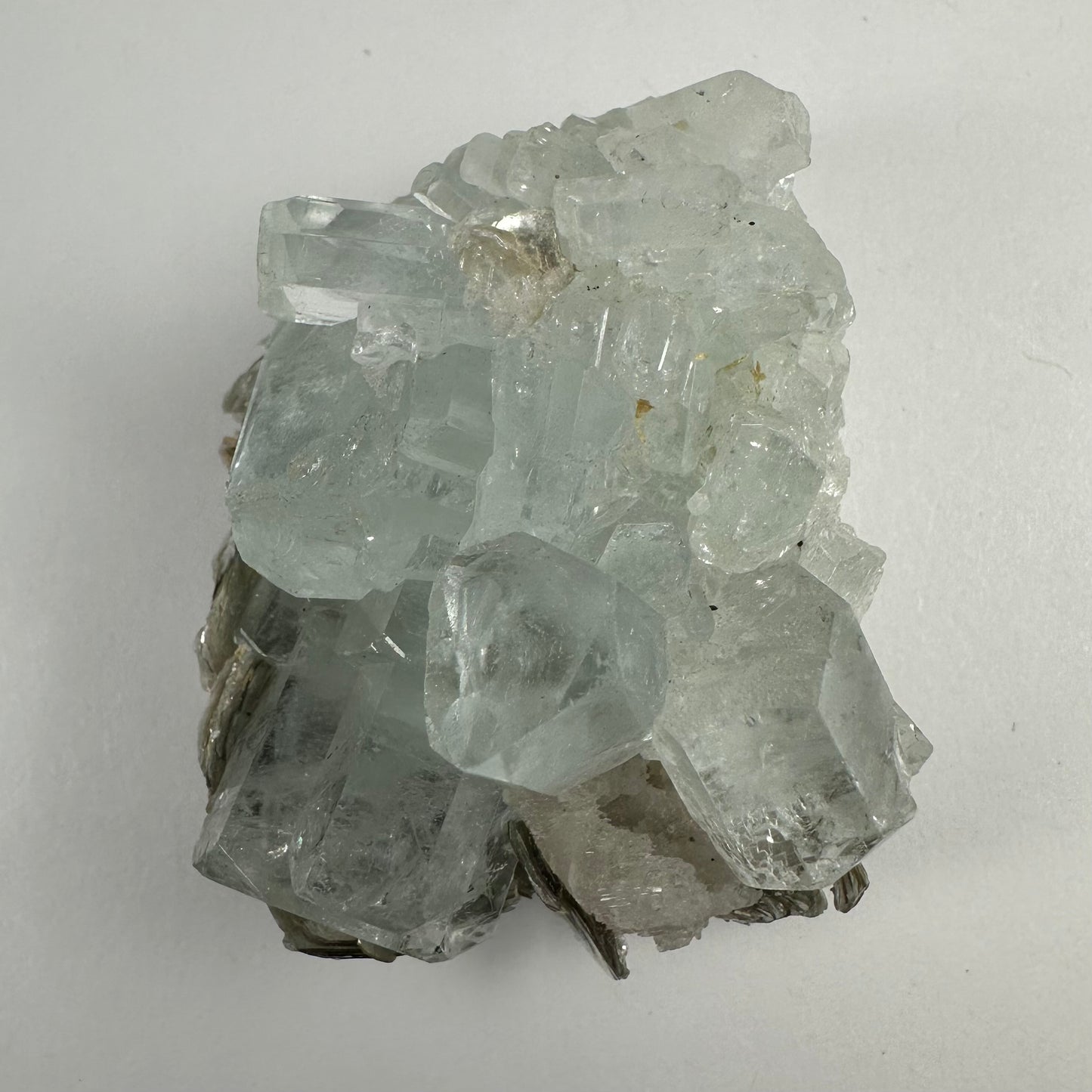 Aquamarine with Muscovite and Albite Shigar Valley, Skardu, Pakistan