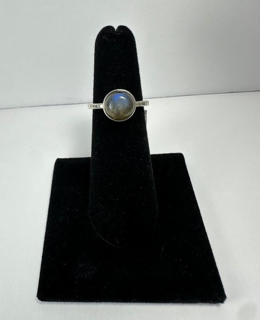 Labradorite Ring - Size 4.5