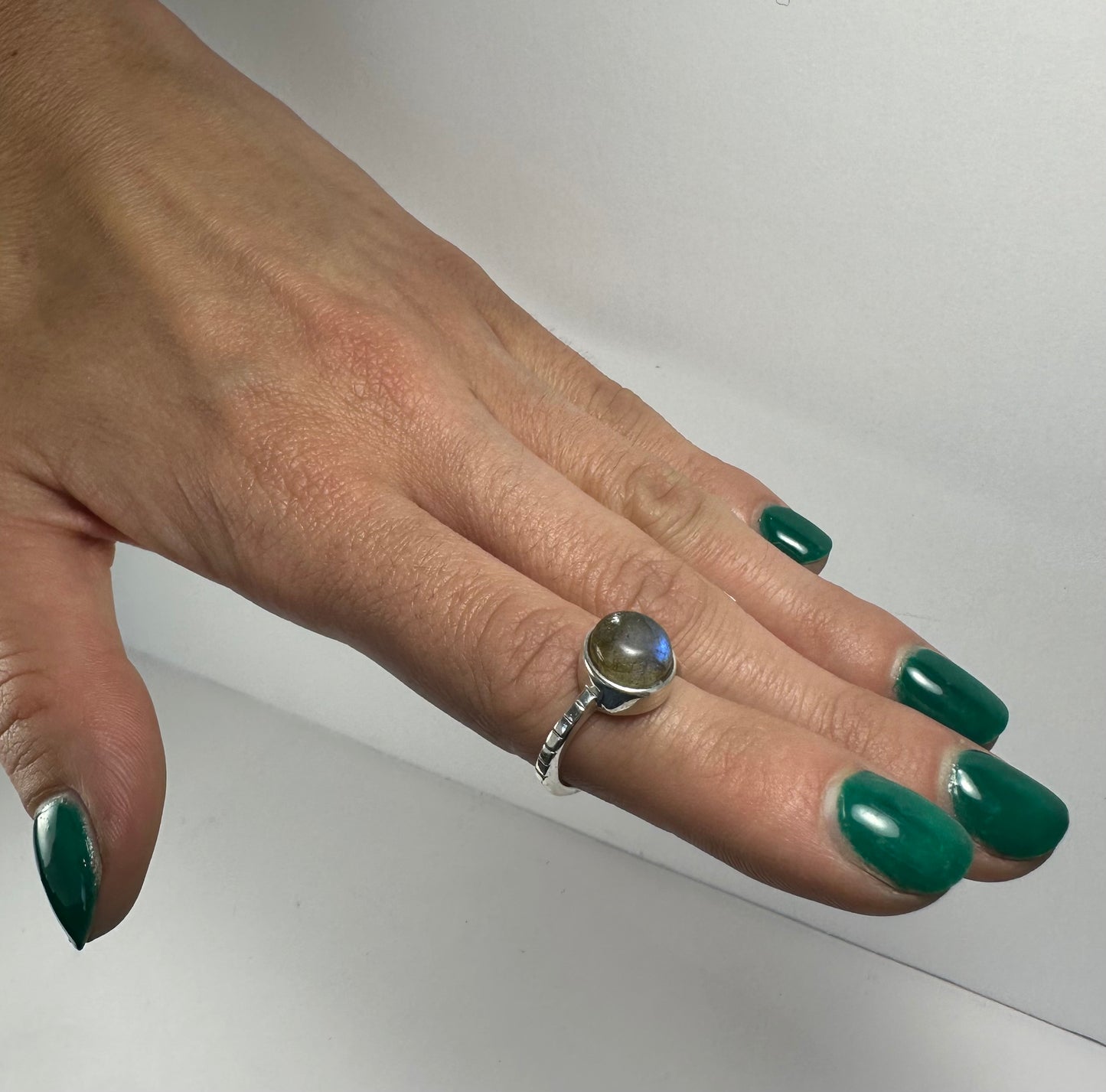 Labradorite Ring - Size 4.5