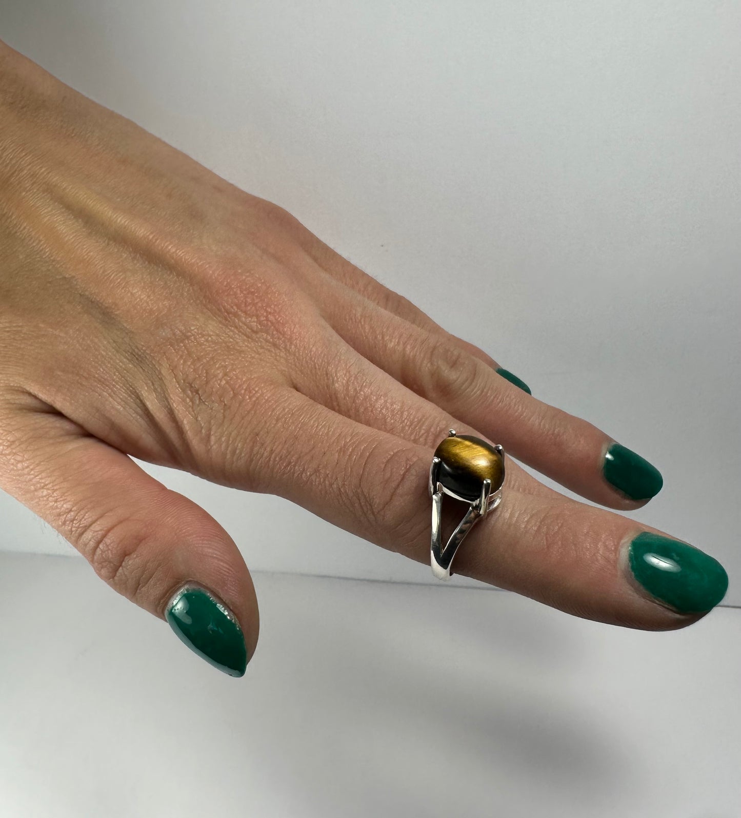 Tiger's Eye Ring - Size 5.5