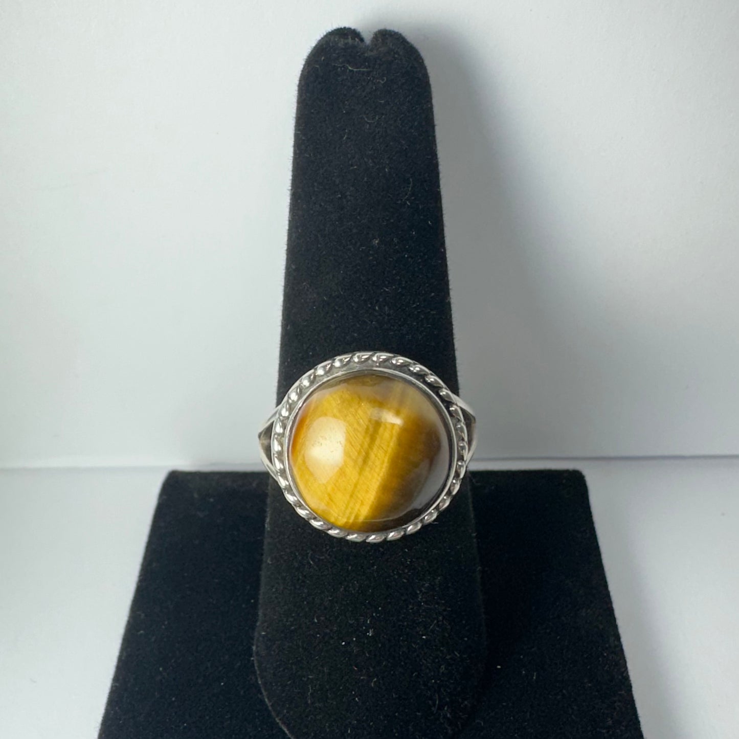 Tiger's Eye Ring - Size 8