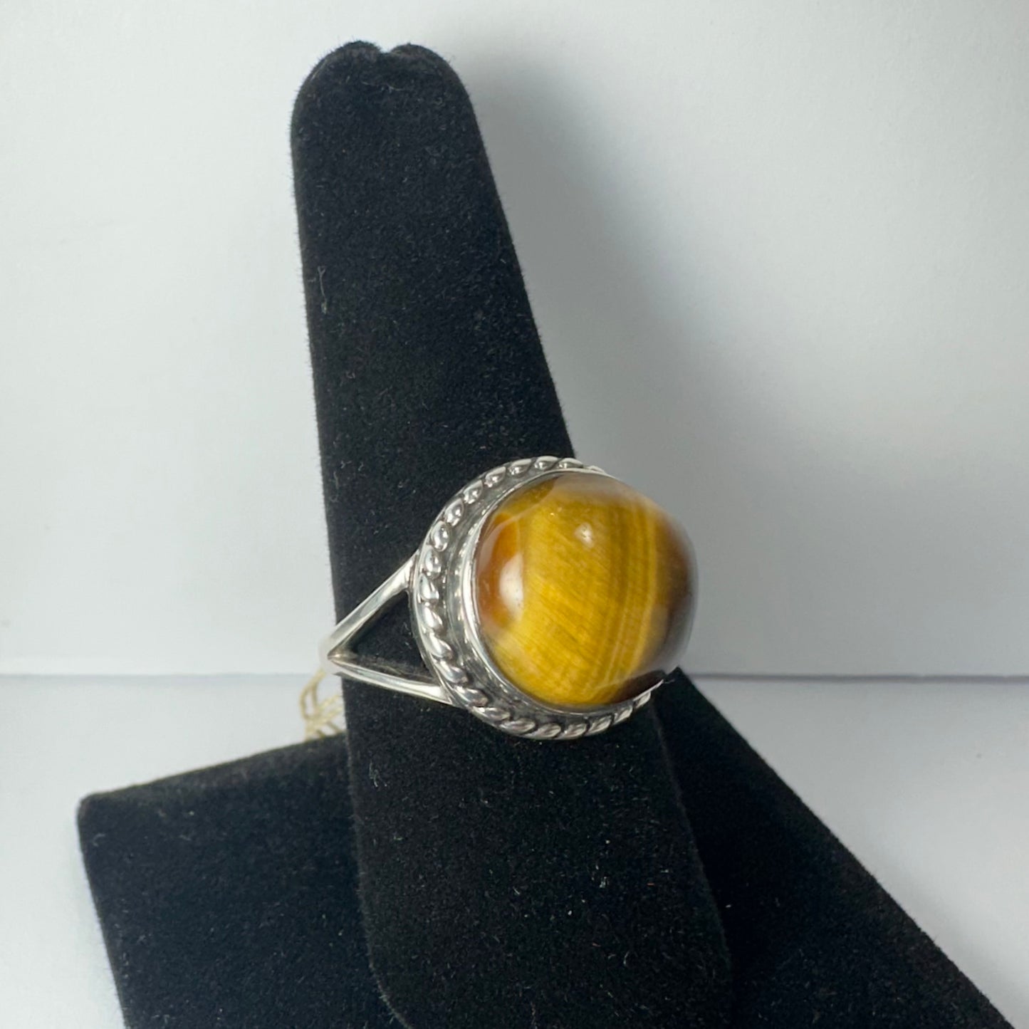 Tiger's Eye Ring - Size 8