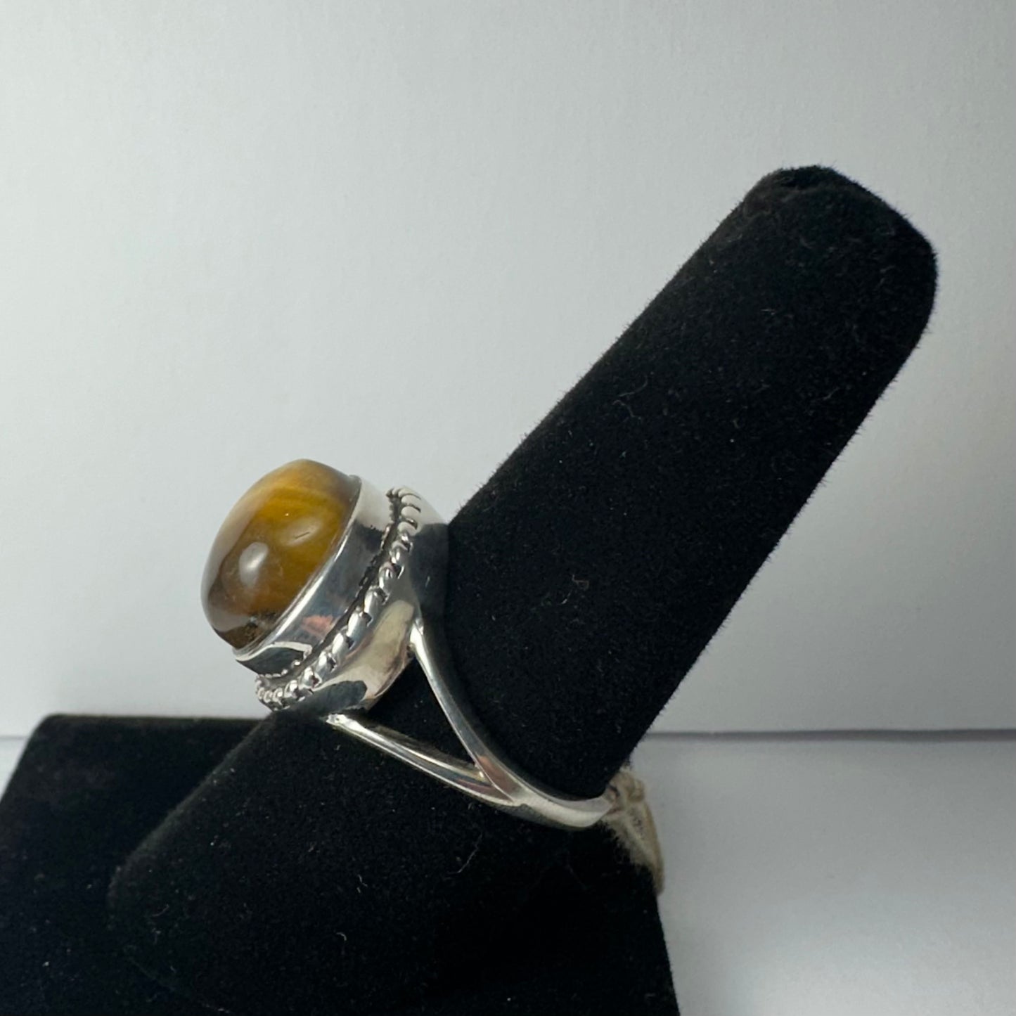 Tiger's Eye Ring - Size 8
