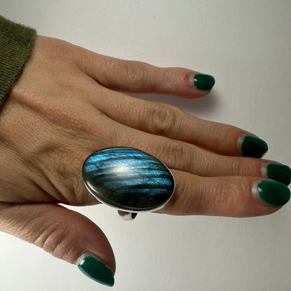 Labradorite Ring