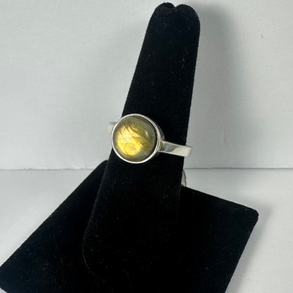 Labradorite Ring - Size 9