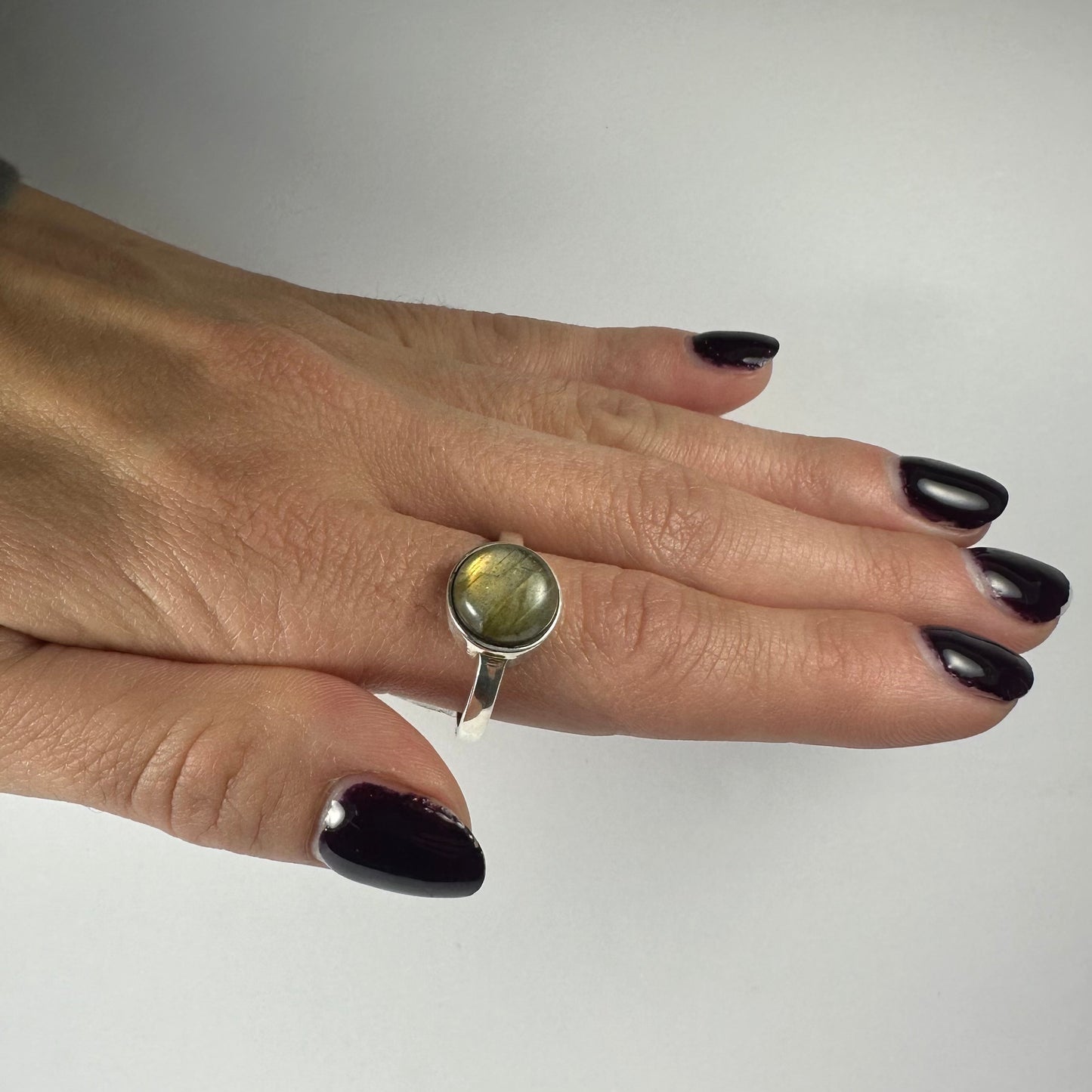 Labradorite Ring - Size 9