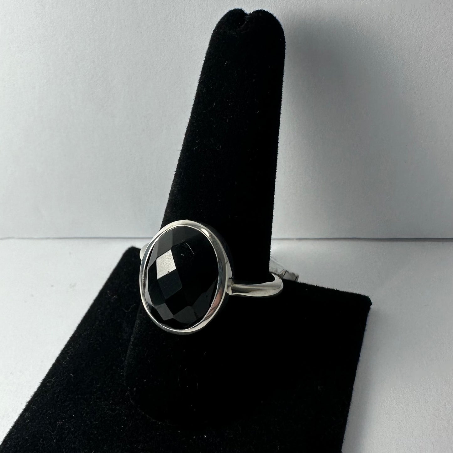 Black Onyx Ring - Size 11.5