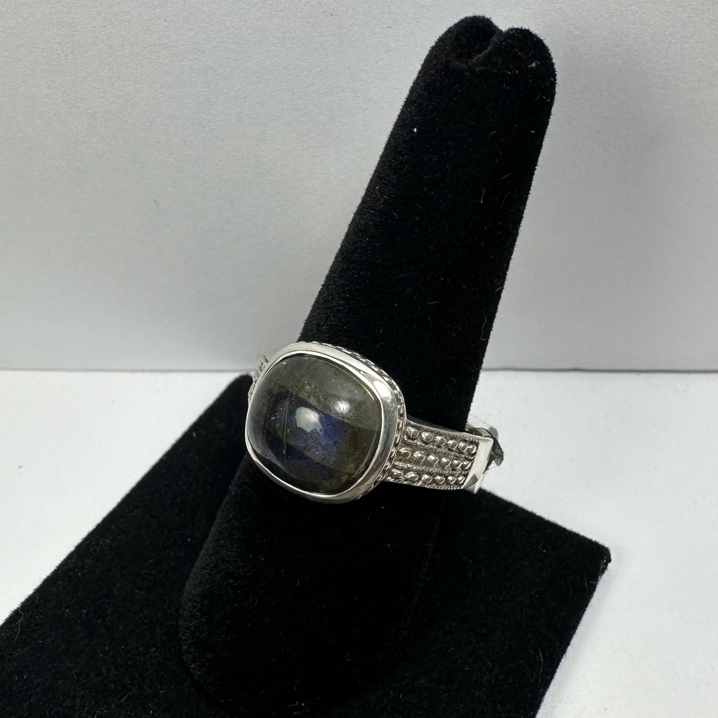 Labradorite Ring - Size 11.5