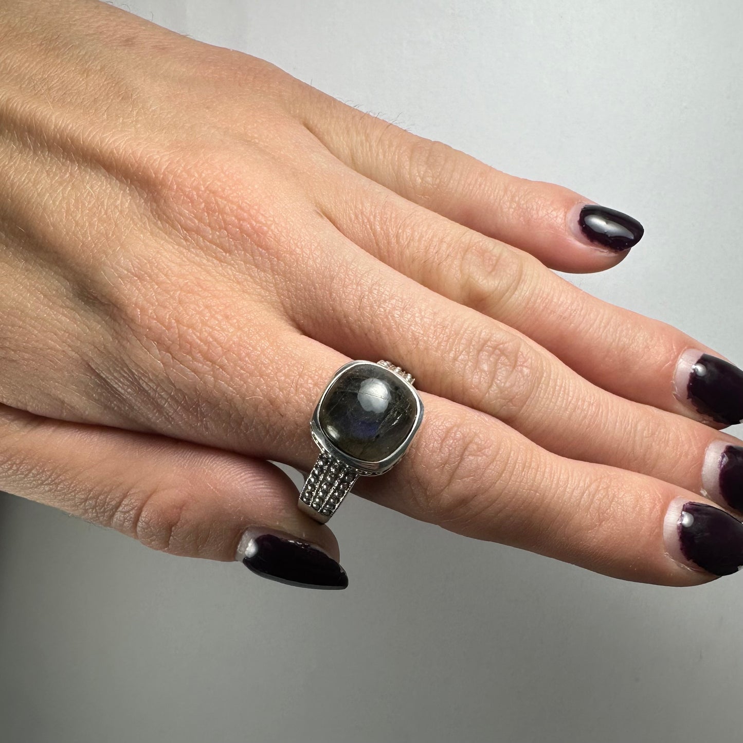 Labradorite Ring - Size 11.5