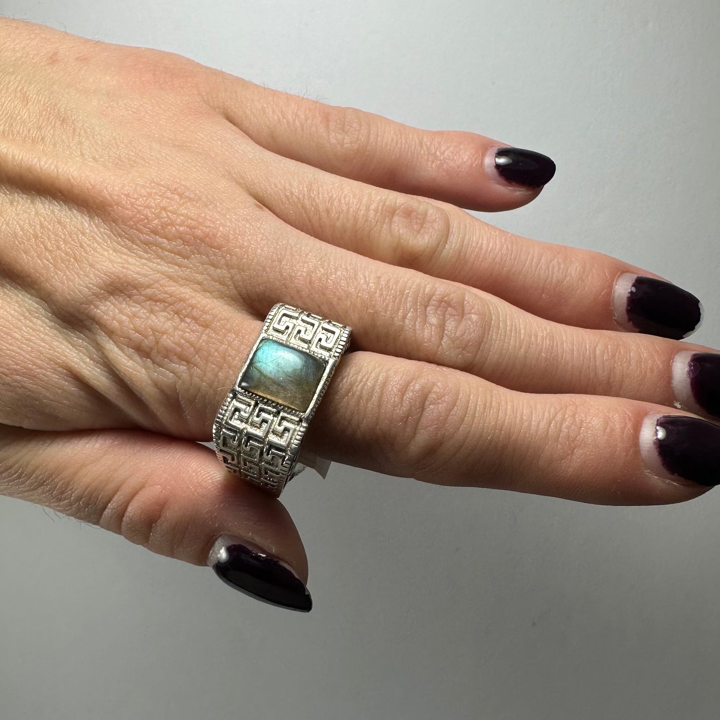 Labradorite Ring - Size 12.5