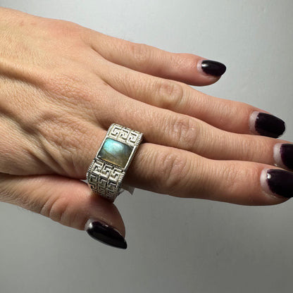 Labradorite Ring - Size 12.5