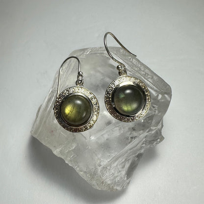 Labradorite Earrings